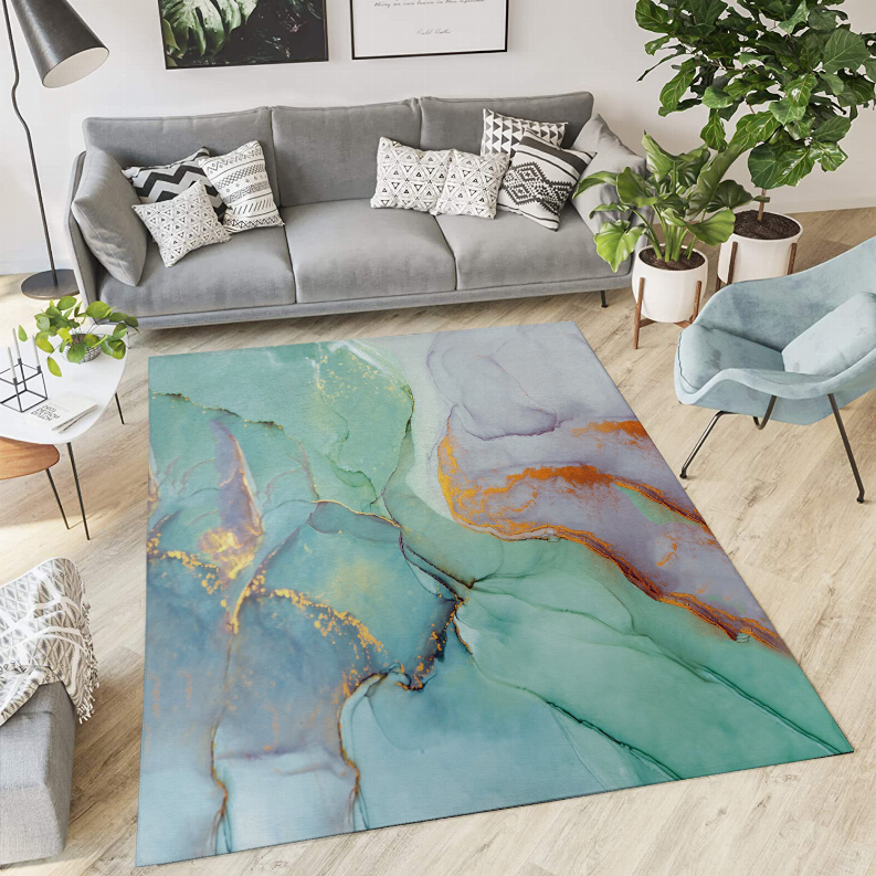 Blankets2U Low Pile Carpet - Multi / 7'x5' - Home Decor