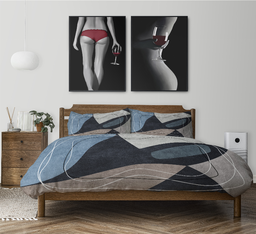 Blankets2U Comforter Set - Multi / Twin - Home Decor