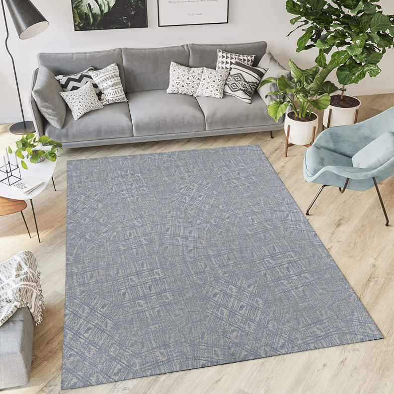 Blankets2U Low Pile Carpet - Multi / 5'x3' - Home Decor