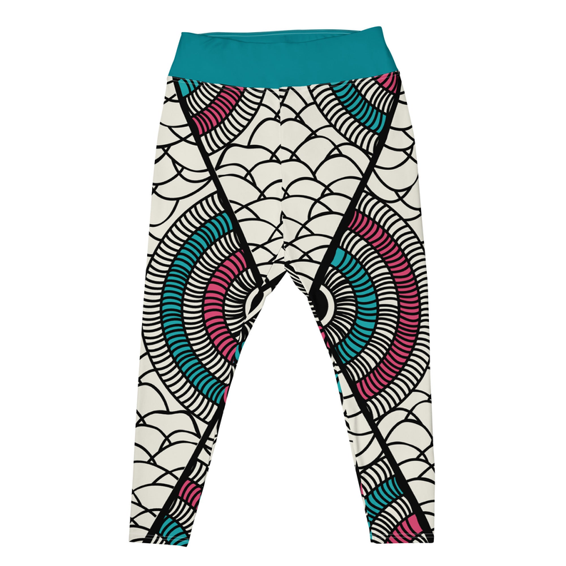 African Print Leggings - Women's