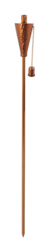 Anywhere Torch -Hammered Copper Cone - Home Decor