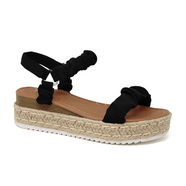 CARDI-20 Women's Espadrille Platform Open Toe Sandal - Footwear