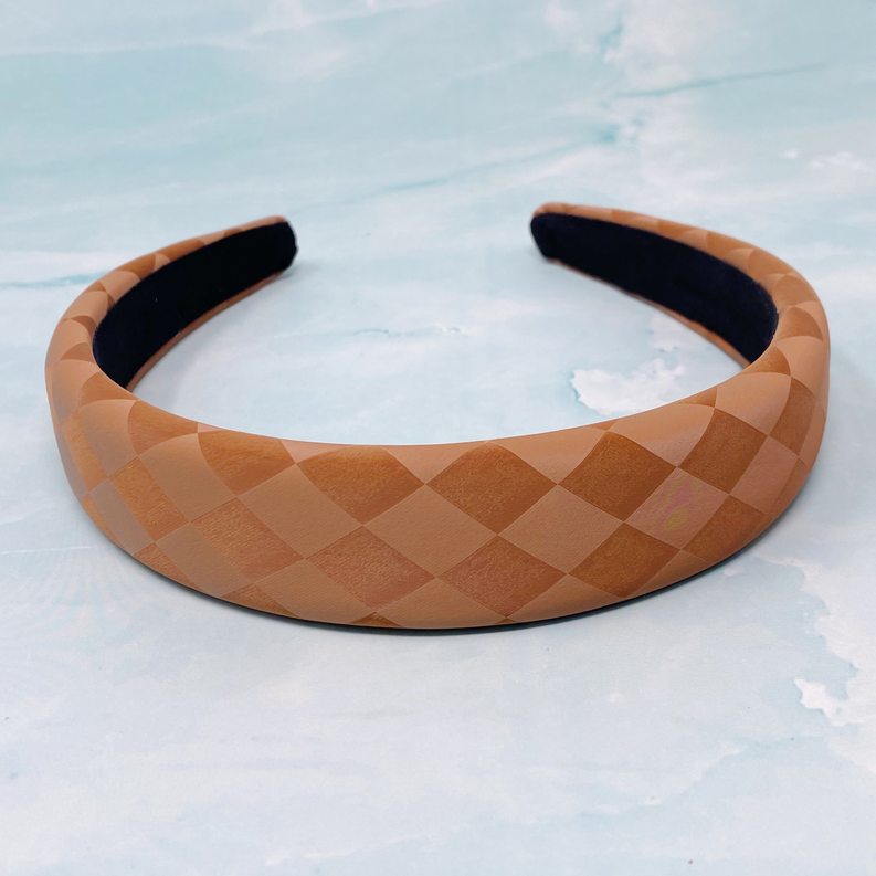 Checked In Mute Headband - Hair Accessories