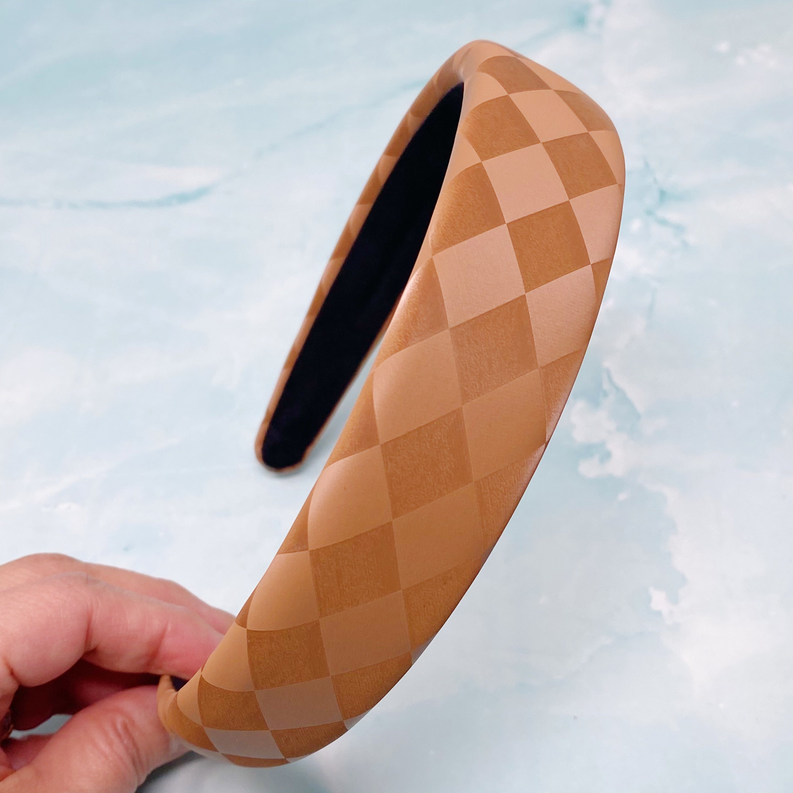 Checked In Mute Headband - Hair Accessories