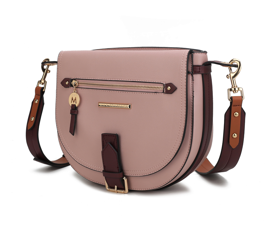 Drew Vegan Leather Color Block Women's Shoulder Bag - Bags & Wallets