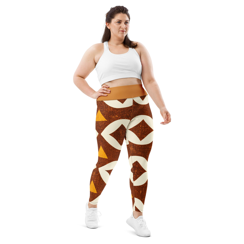 African Print Leggings - Women's
