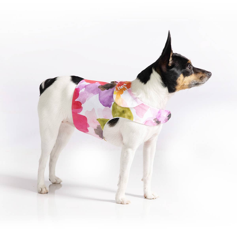 DCNY "Fine Art Frolic" Pink Vest-Style Harness - 1 / MD - Pet Supplies