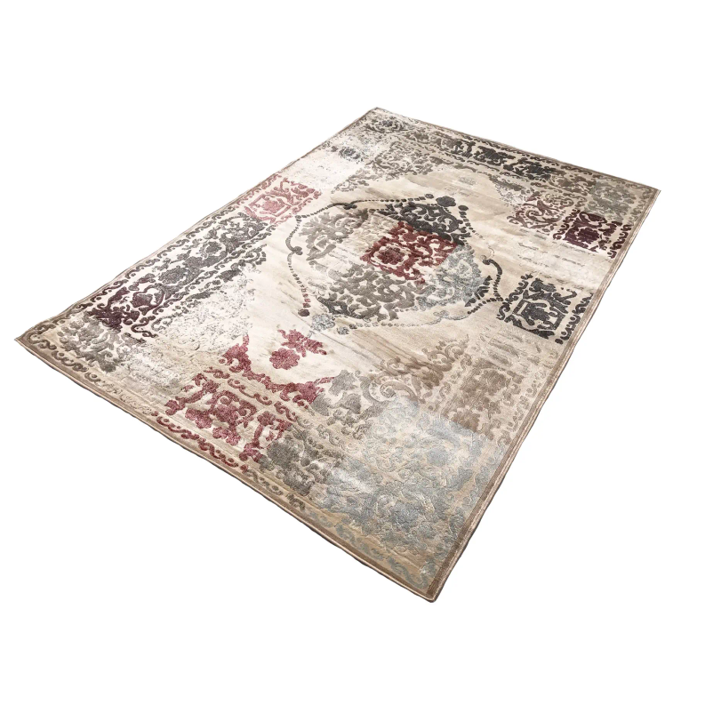 7'10" x 10'3" Feet Vintage  Beige Silky Glam Area Rug - Home Decor | Home & Garden, Home Decor