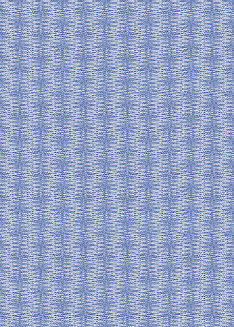 Abstract vinyl floor covering with light blue speckled surface and vertical streaks
