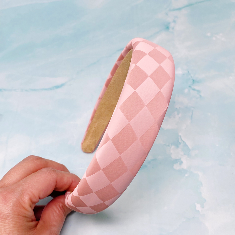 Checked In Mute Headband - Hair Accessories