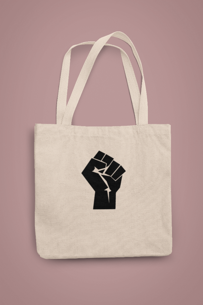 Black Lives Matter/Resist Fist Tote - Bags & Wallets