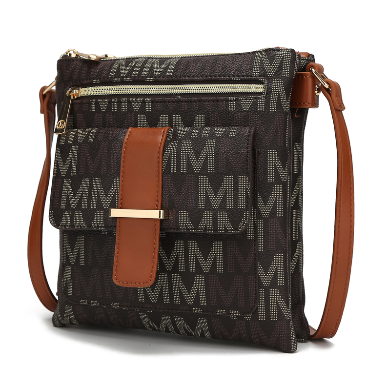 Jeni Multi Compartment Crossbody Bag MKF Colletion by Mia K.