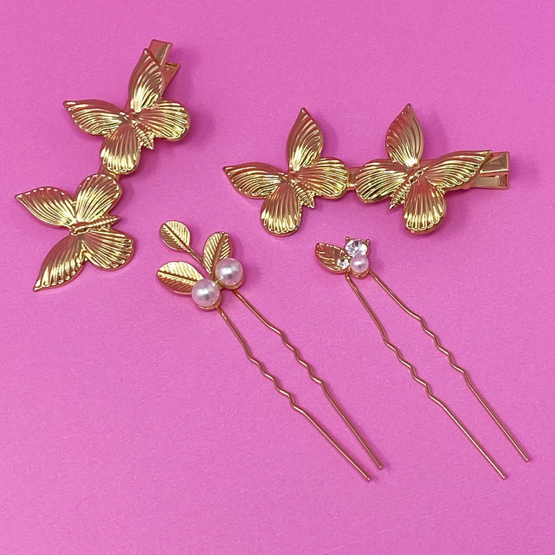 Antique Garden Hair Clip - Hair Accessories