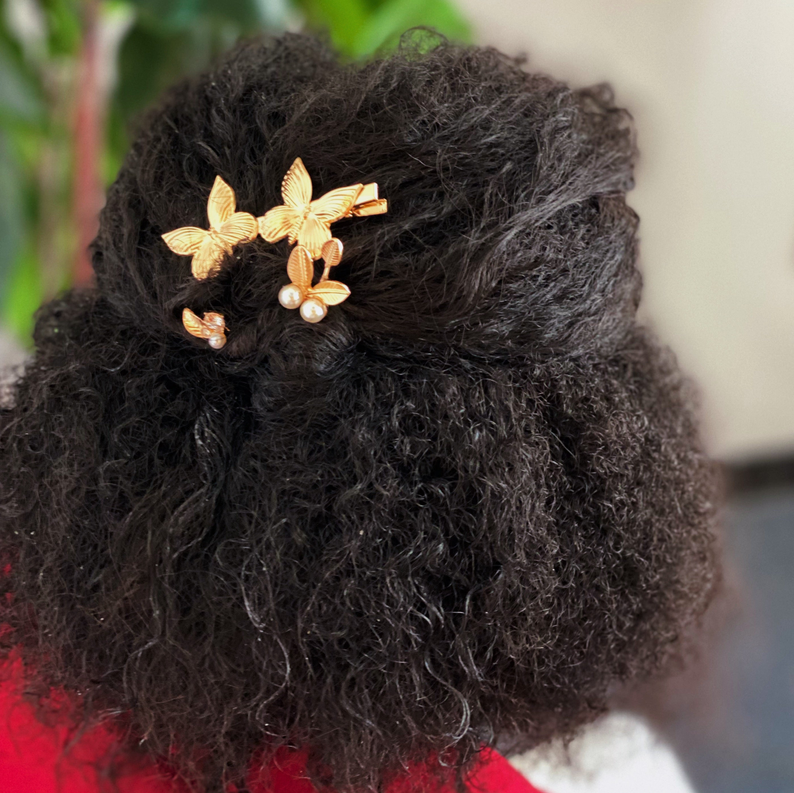 Antique Garden Hair Clip - Hair Accessories