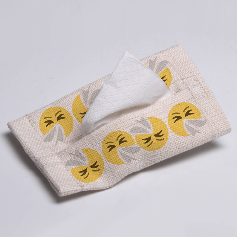 "Sick" Smiley Face Travel Size Tissue Holder - Home Decor | Home & Garden, Home Decor