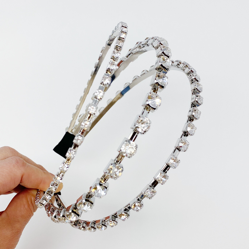 Ensemble Of Shine Headband - Clear / 1 - Hair Accessories