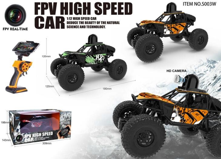 1:22 scale rock climber with FPV camera. Transmitting in 720P - Toys | Babies & Toys, CN, Kids
