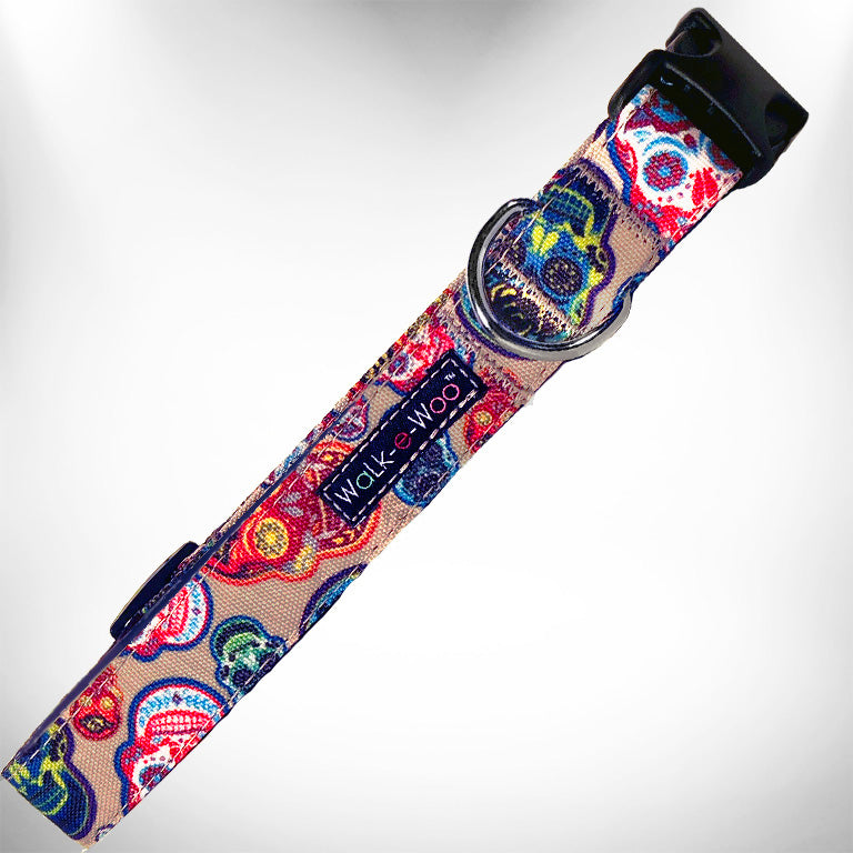 Day of the Dead - Dog Collars - Pet Supplies