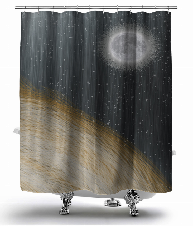 Blankets2U Shower Curtain - Multi / 70Lx90W - Home Decor