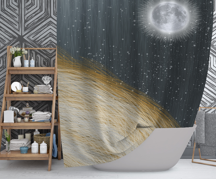 Blankets2U Shower Curtain - Multi / 70Lx90W - Home Decor