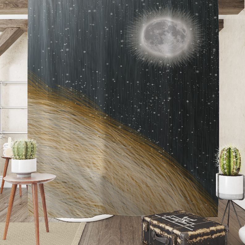 Blankets2U Shower Curtain - Multi / 70Lx90W - Home Decor