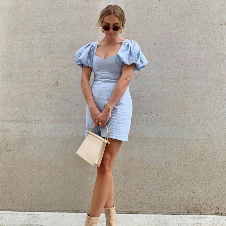 100% Linen Dress Own Design Style 33 Pawsome Pet