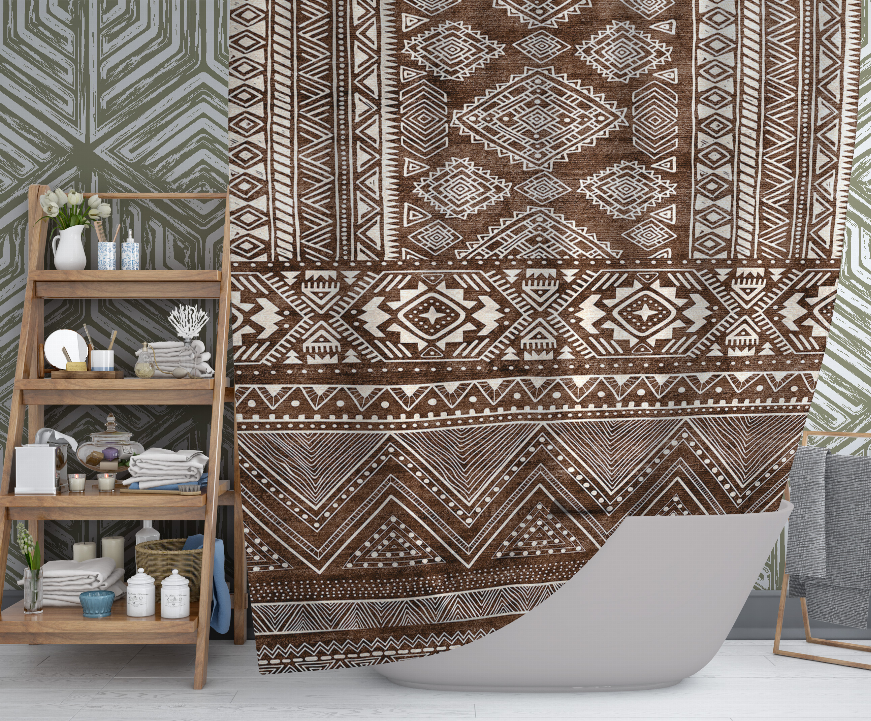 Blankets2U Shower Curtain - Multi / 70Lx90W - Home Decor