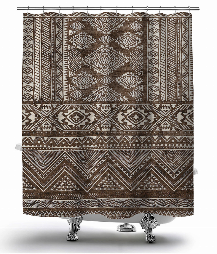 Blankets2U Shower Curtain - Multi / 70Lx90W - Home Decor