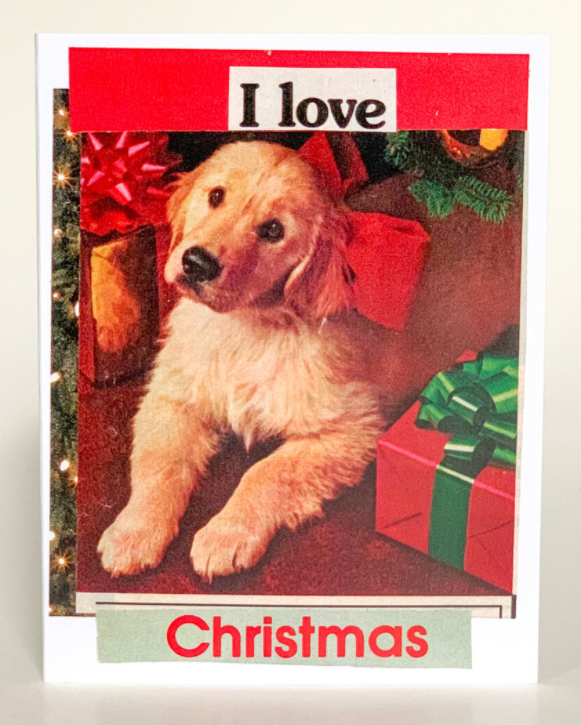 Christmas Greeting Card (Pack of 6) - I Love Christmas / 1 Pack of 6 - Apparel and Accessories