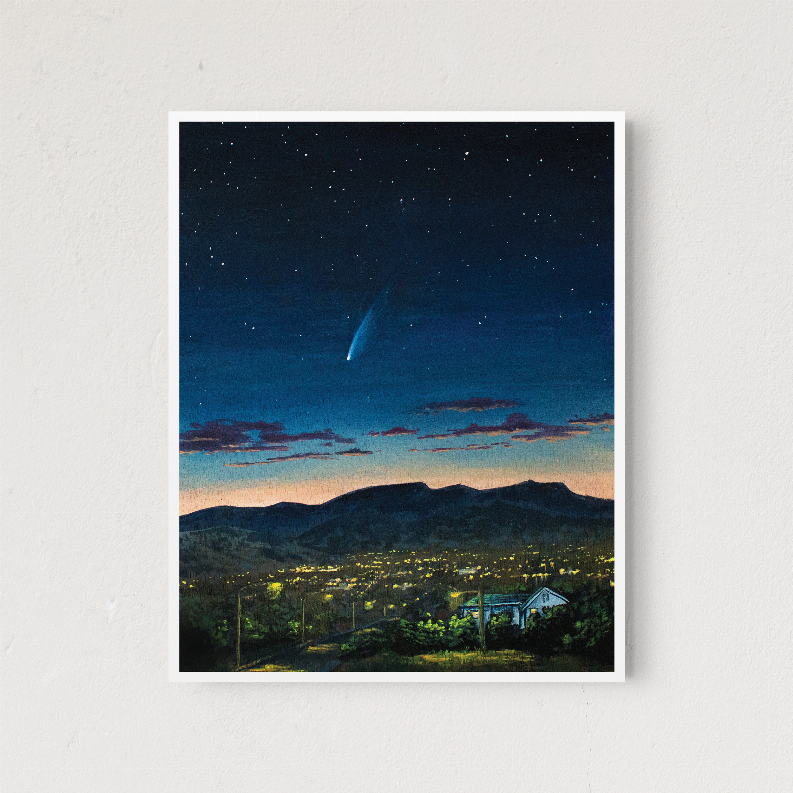Breaking Dawn with Neowise - Home Decor