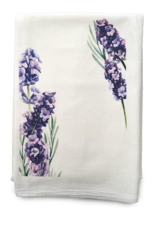 Designer Paisley Flowers Flour Sack Tea Towel (2-pack) - Kitchen