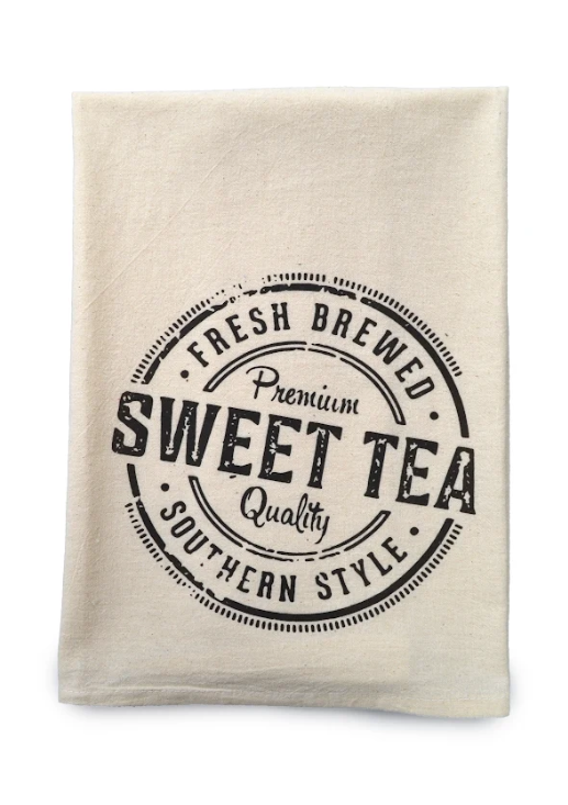 Designer Sweet Tea Printed Flour Sack Tea Towel (2-pack) - Kitchen