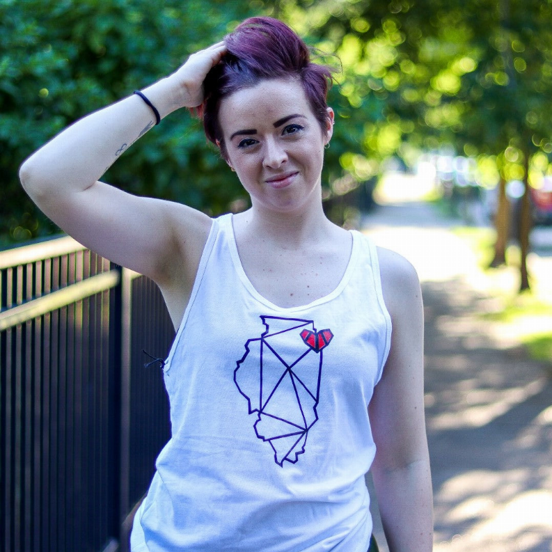 Chicago, IL Unisex Tanks - Unisex Fashion