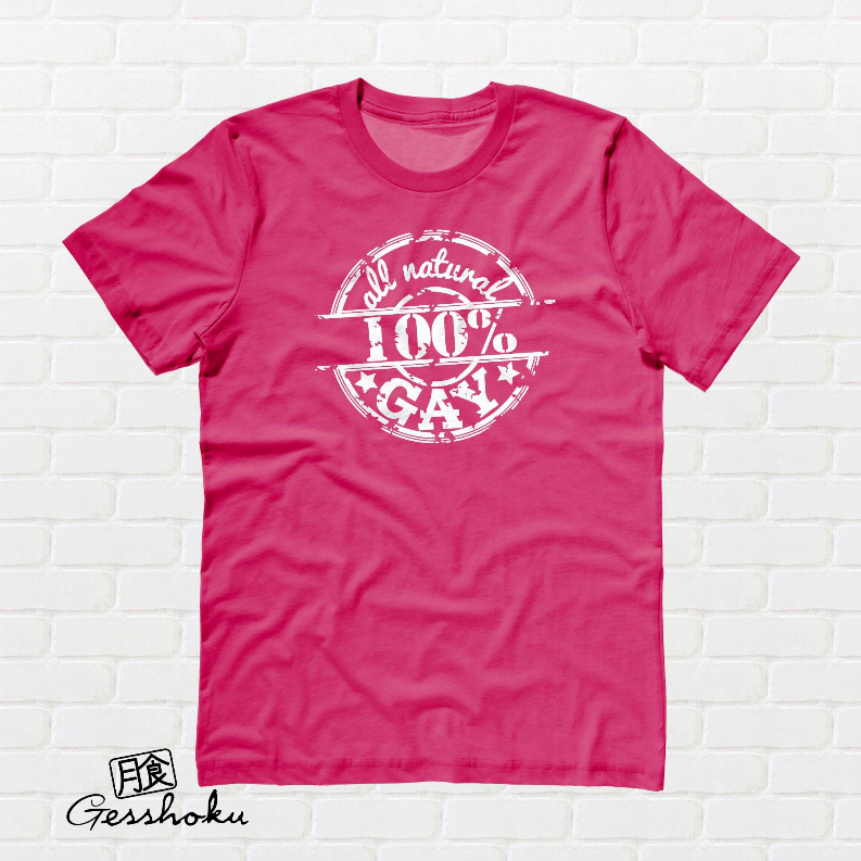 100% All Natural Gay T-shirt - Unisex Fashion | 15-Days, Clothing, Cotton or Cotton Polyester