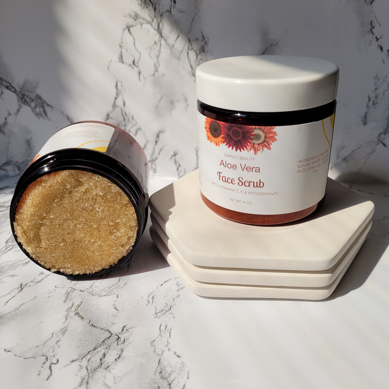 Aloe Vera Face Scrub - 1 - Skin Care