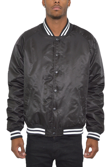 Classic Varsity Windbreaker - Black / 1 / M - Unisex Fashion