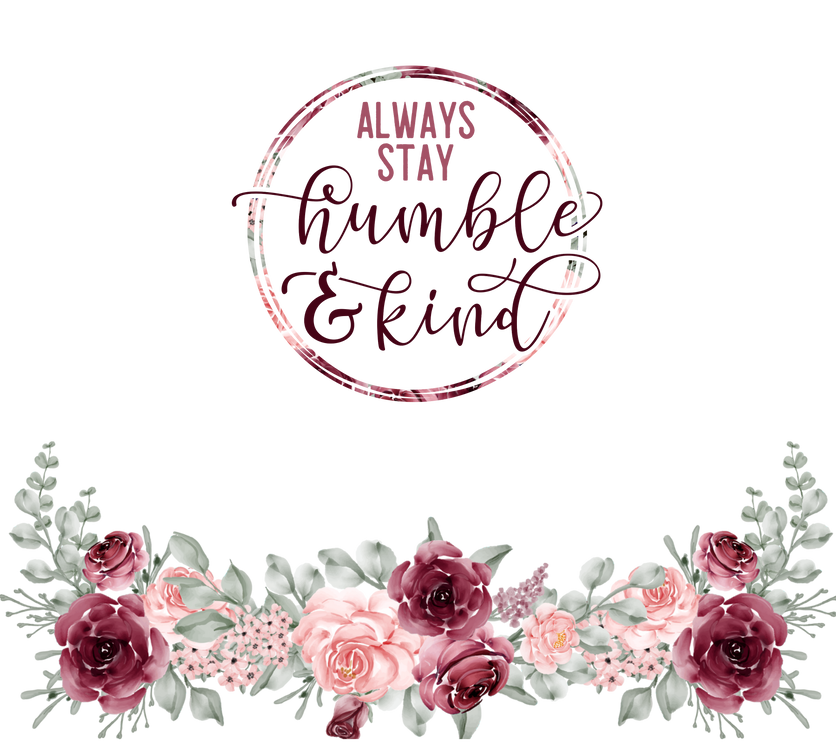 Floral rose wreath decal with pink flowers and leafy accents