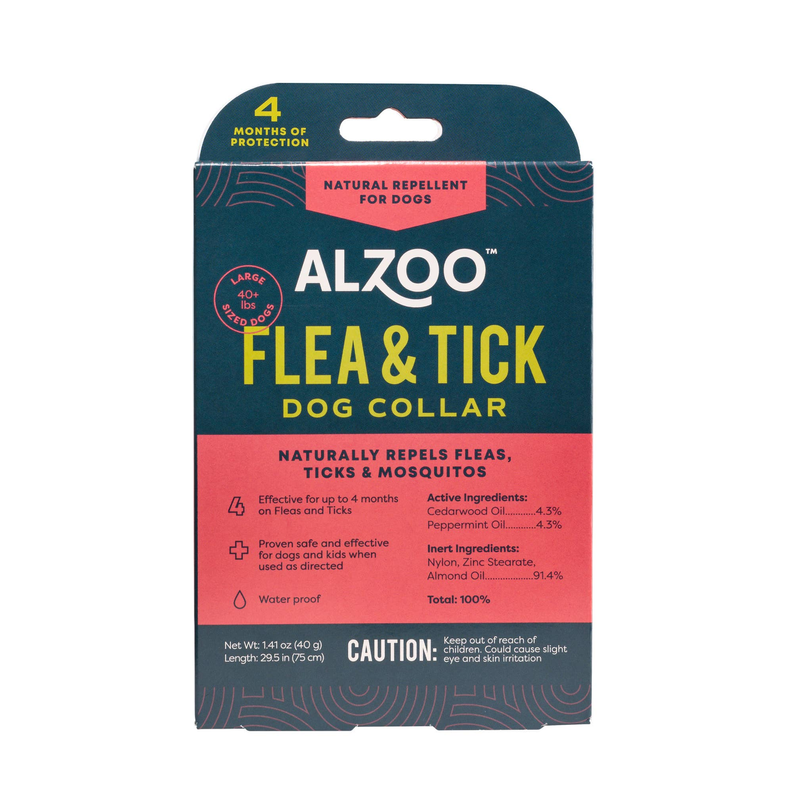 ALZOO Plant-Based Flea & Tick Collar Large Dog - 1 - Pet Supplies