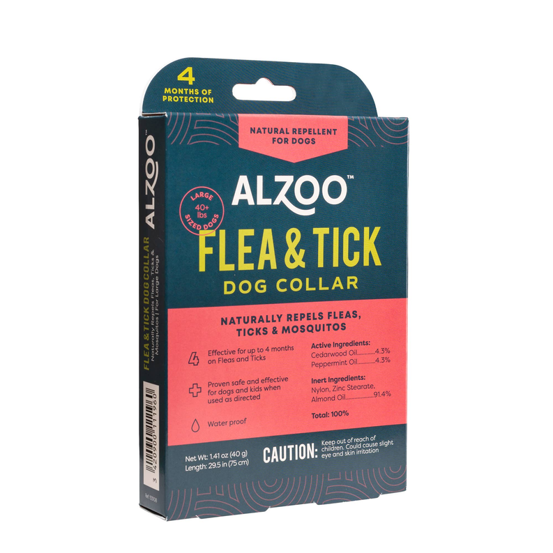 ALZOO Plant-Based Flea & Tick Collar Large Dog - 1 - Pet Supplies