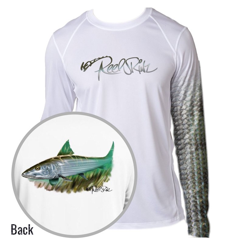 Bonefish Skinz - White / 2X Large - Men's
