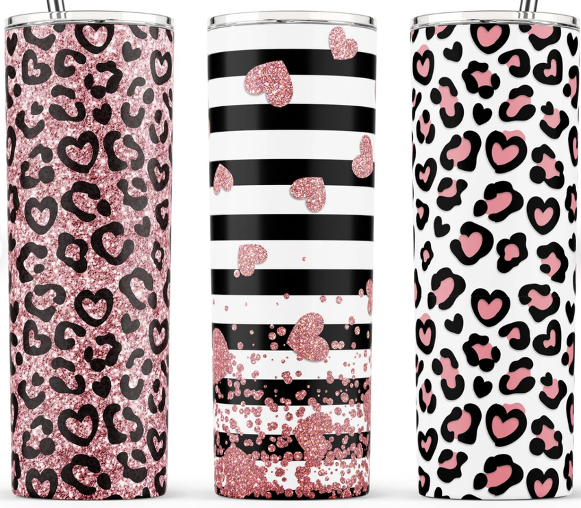 28 oz Stainless Steel Tumbler - Valentine - Drinkware | Food & Treats, Home & Garden