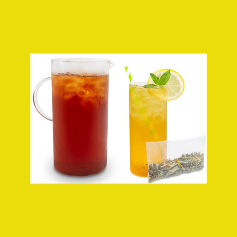 Citrus Mint Green Cold Brew Iced Tea - 1 / 6 Bags - Food & Drink