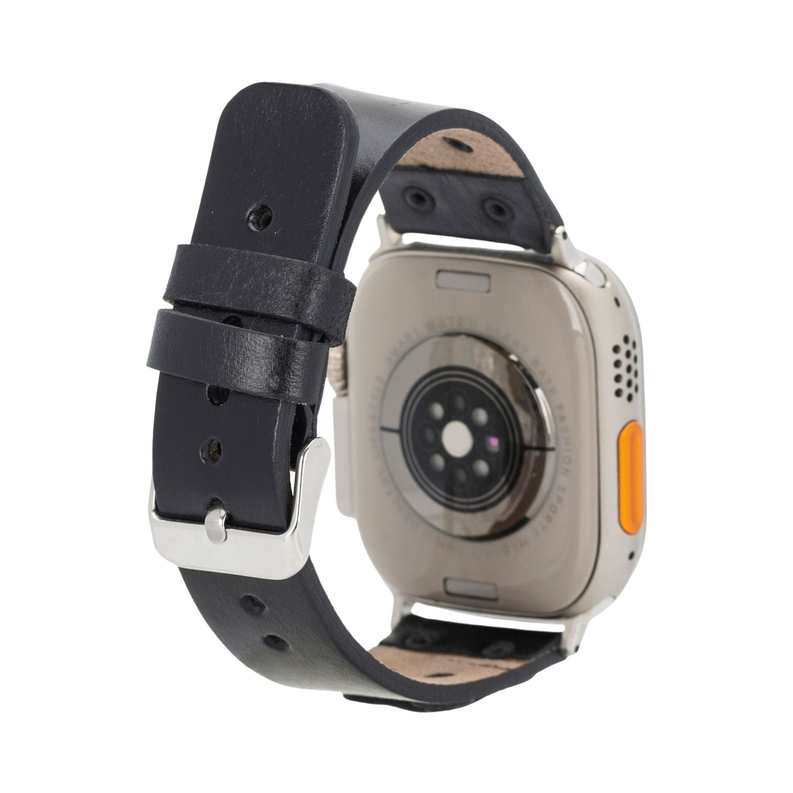 Hulett Leather Bands for Apple Watch Ultra,8,7 and SE Toronata