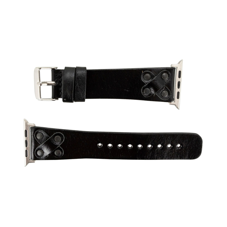 Hulett Leather Bands for Apple Watch Ultra,8,7 and SE Toronata