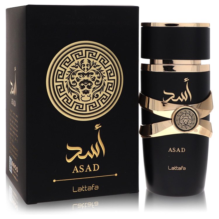 Lattafa Asad by Lattafa Eau De Parfum Spray (Unisex) 3.4 oz for Women Default Title