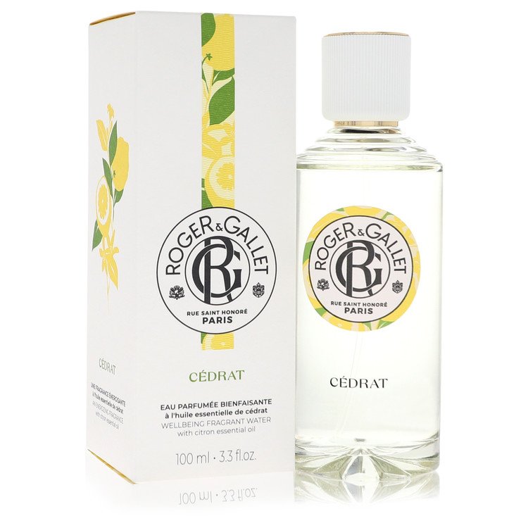Roger & Gallet Cedrat Citron by Roger & Gallet Fresh Fragrant Water Spray (Unisex) 3.3 oz for Women - GreatEagleInc