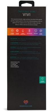 Sensuelle Vivi Double Tapping Vibe - GreatEagleInc