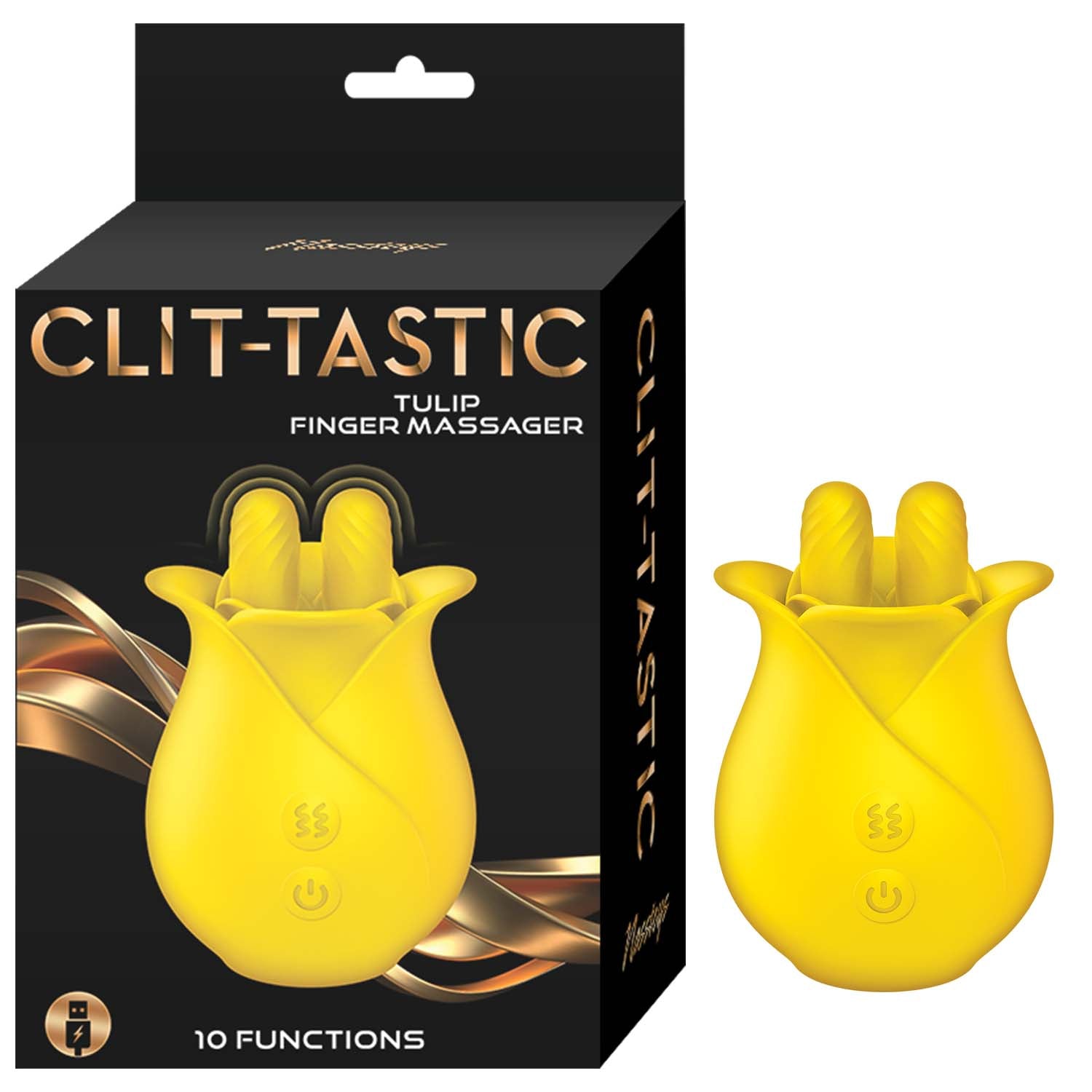 Clit-tastic Tulip Finger Massager - GreatEagleInc