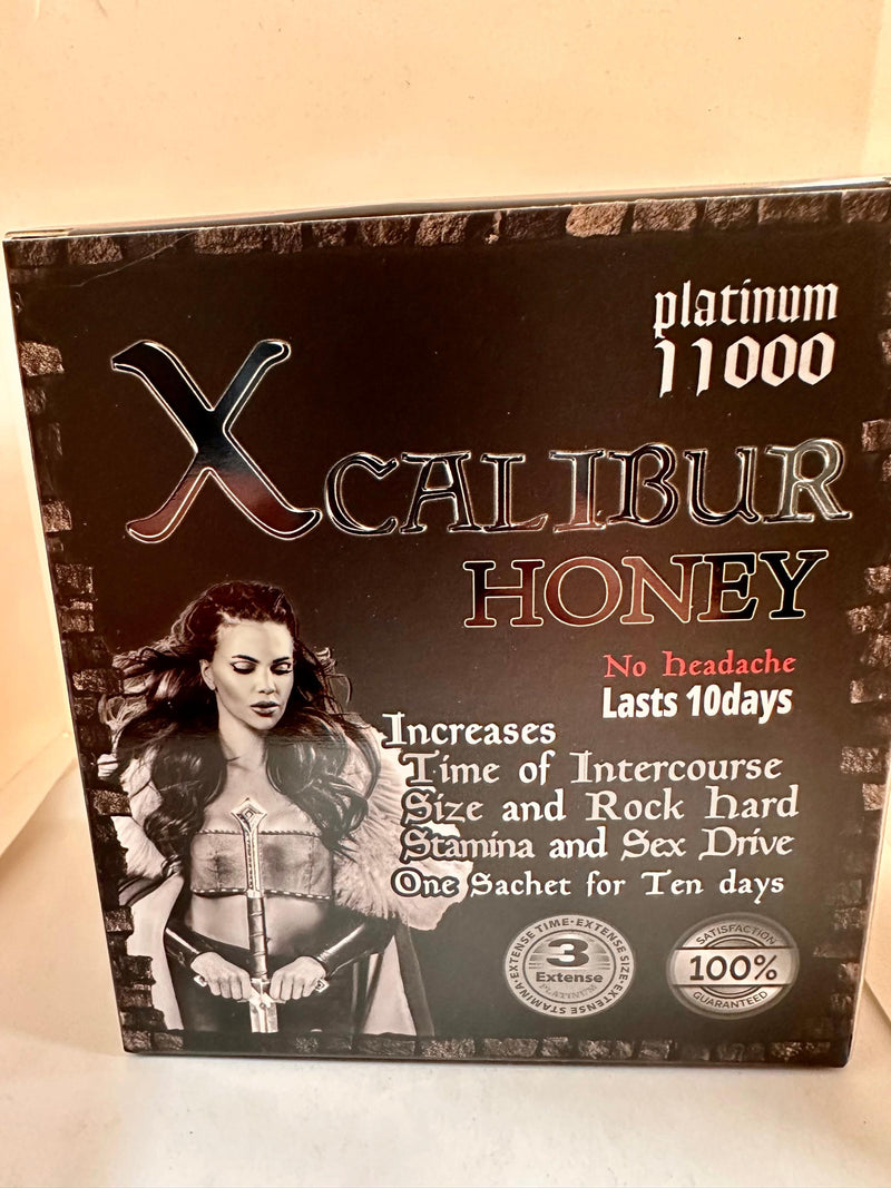 Xcalibur Honey Platinum 11000 12 Tubes Per Display