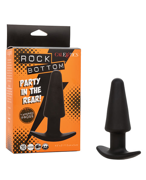 Rock Bottom Tapered Anal Probe - Black Default Title